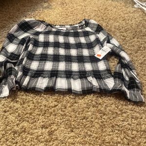 Justice Off the shoulder top